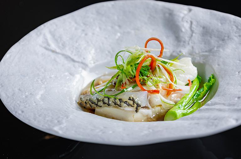 蔭鼓油蒸龍膽魚